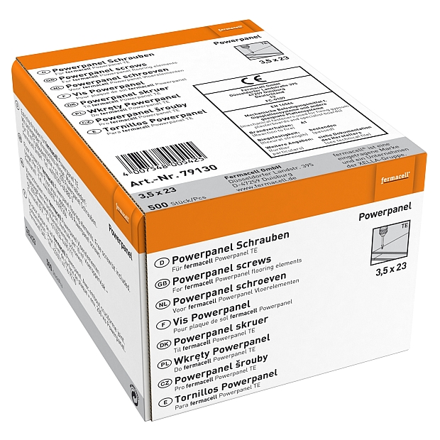 fermacell Powerpanel TE Schrauben